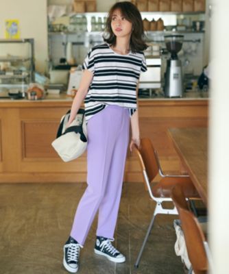 23区(ニジュウサンク)の【洗える】トロピカル2WAYストレッチ