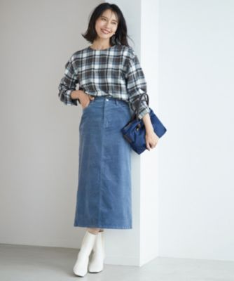 23区(ニジュウサンク)の【洗える】23区DENIM ベルベットストレッチ A