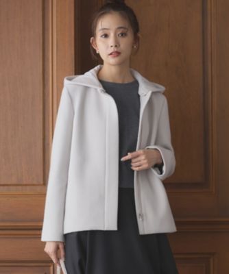 組曲 S(クミキョク エス)の2WAYショートビーバー フーテッドコート通販