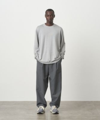 ATON(エイトン)のWOOL WASHI TROPICAL | ワイドパンツ - UNISEX