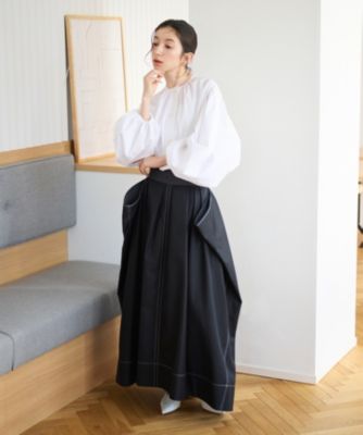【新品タグ付き】#Newans ハッシュニュアンス　バルーンスカート 新品タグ付き】#Newans ハッシュニュアンス バルーンスカート