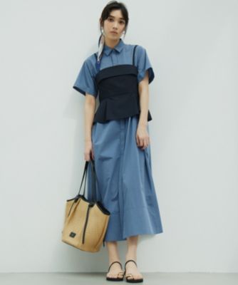 23区(ニジュウサンク)の【CLASSY.コラボ】ビスチェコンビ シャツ