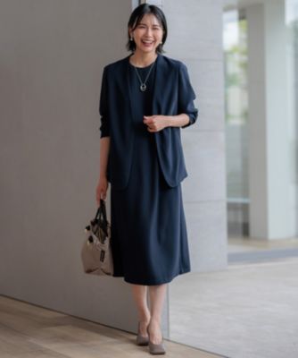 23区(ニジュウサンク)の【洗える】ストレッチジョーゼット