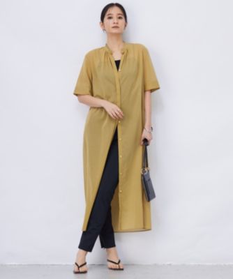 ICB(アイシービー)の【洗える】ハイツイストコットンボイル ワンピース  