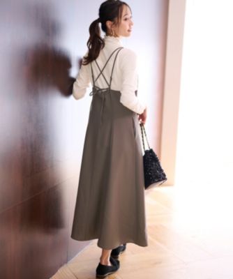 ALGONQUINS キャミソールワンピース any SiS(エニィスィス)の【洗える】フレアキャミソール ワンピース通販