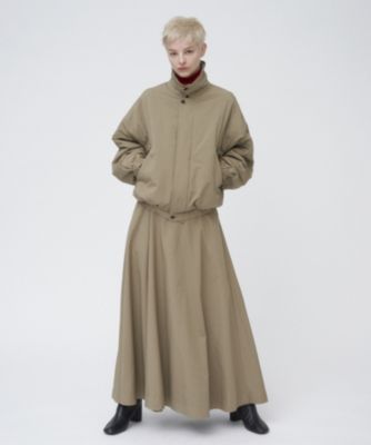 ATON(エイトン)のVINTAGE NYLON TWILL | フレアスカート通販