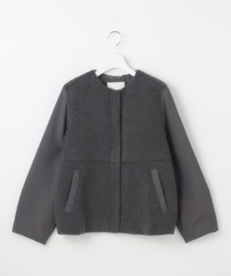 自由区　洗えるボアコンビアウター 自由区(ジユウク)の【洗える】ボアコンビ アウター通販 | 集英社HAPPY