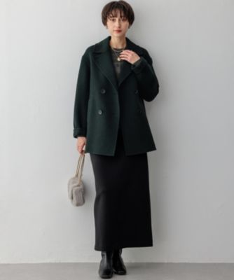 23区今季　滝沢眞規子さん着用MANTECOPureリバー Pコート32完売商品 23区｜【滝沢眞規子さん着用】MANTECOPureリバー Pコート | Rakuten