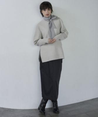 ICB(アイシービー)の【洗える】コットンシェニール コクーンスリーブ