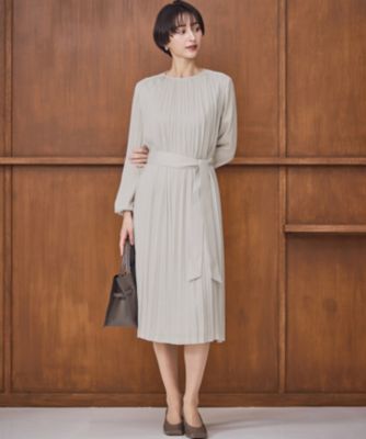 23区(ニジュウサンク)の【洗える】クリスタルアムンゼン プリーツ