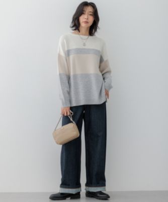 23区 L(ニジュウサンク エル)の【Oggi1月号掲載/洗える】ウール