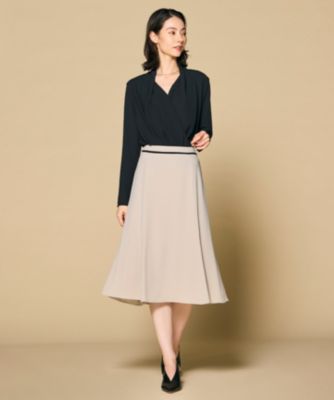 洗える】CINDY / フレアスカート / BEIGE, | ファッション通販