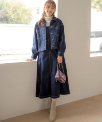 any SiS(エニィスィス)の【洗える】ストレッチライトデニム