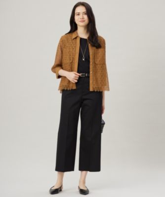 自由区　クロップド丈刺繍ブラウス　新品未使用　　現行品　▪️最終お値下げ 自由区クロップド丈刺繍ブラウス新品未使用現行品▪️最終お値下げ