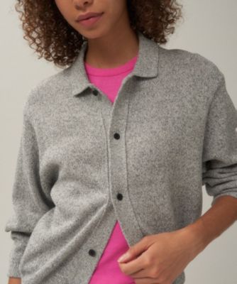 RAMIE WOOL ｜ ポロニットカーディガン