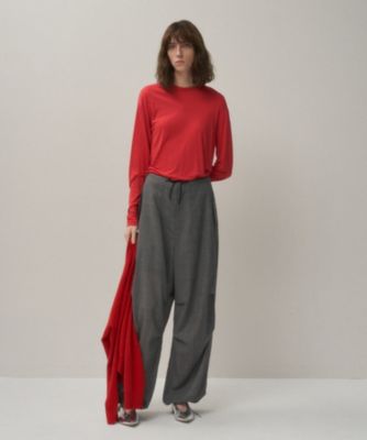 ATON(エイトン)のMODAL SILK JERSEY | クルーネックプルオーバー通販