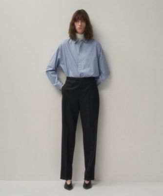 ATON(エイトン)のCOMPACT WOOL | タックパンツ通販 | 集英社HAPPY PLUS