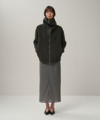 ATON ペンシルスカート　02 ATON(エイトン)のTECHNO WOOL ETERMIN | ペンシルスカート通販