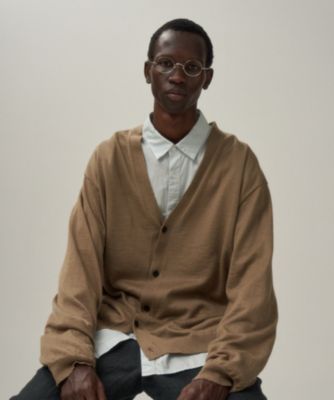 ATON(エイトン)のRAMIE CASHMERE | Vネックニットカーディガン