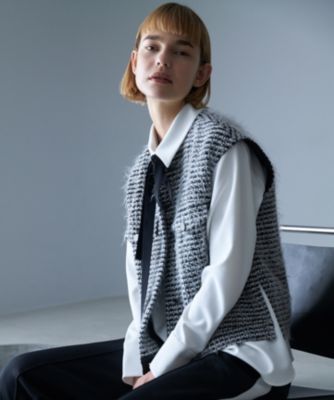 ICB(アイシービー)のフェザーツイード ベスト通販 | 集英社HAPPY PLUS