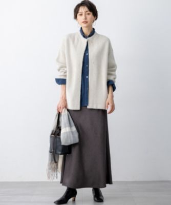 23区 L(ニジュウサンク エル)の【見上愛さん着用】ラクーンブレンド