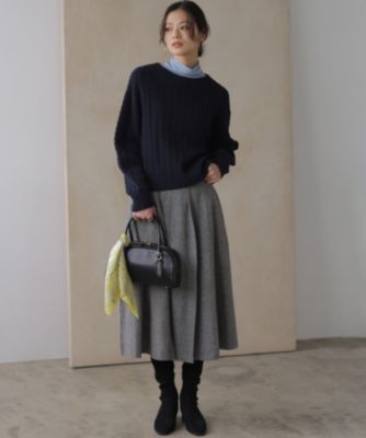 組曲(クミキョク)のシックツイード スカート通販 | 集英社HAPPY PLUS STORE