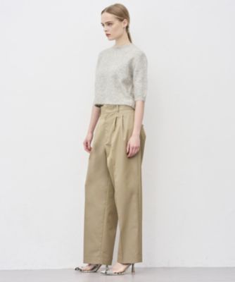 uncrave(アンクレイヴ)のチノギャバジン ベーシックトラウザー通販