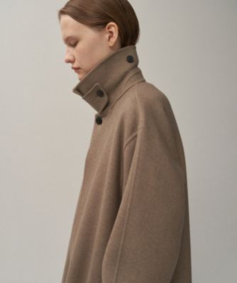 ATON(エイトン)のSUPER 120S DOUBLE MELTON | バルマカーンコート通販