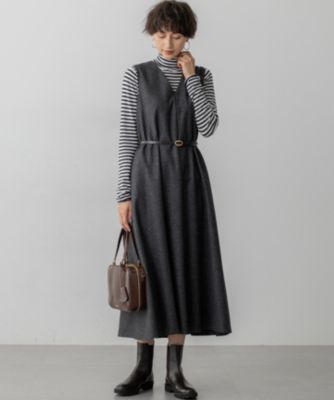 23区 S(ニジュウサンク エス)のラメミックスツイード Vネック