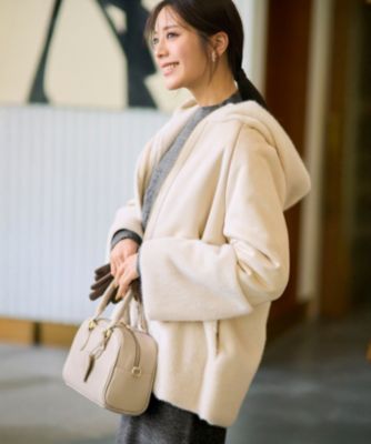 ANY SIS(エニィスィス)のLuxuryフェイクムートン コート通販 | 集英社