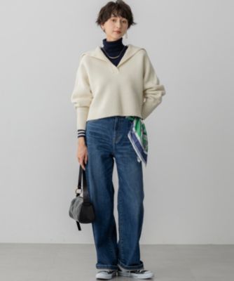 23区(ニジュウサンク)の【洗える】ウールカシミヤチャンキー