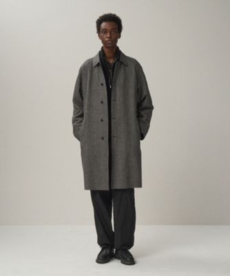 ATON(エイトン)のLINEN WOOL TWILL | バルマカーンコート - UNISEX通販