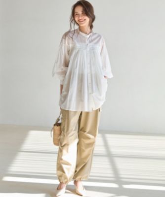 23区 L(ニジュウサンク エル)の【SLOW/一部店舗限定】コットンボイル 23区 L(ニジュウサンク エル)の【SLOW/一部店舗限定】コットンボイル