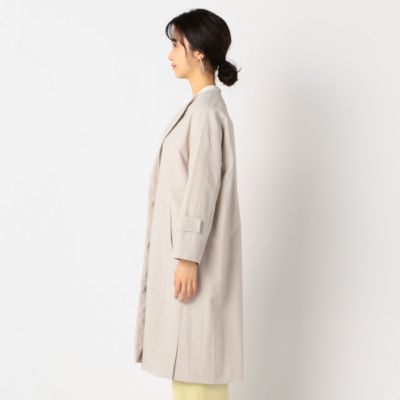 Nolley S ノーリーズ のタスランノーカラーコート通販 集英社happy Plus Store