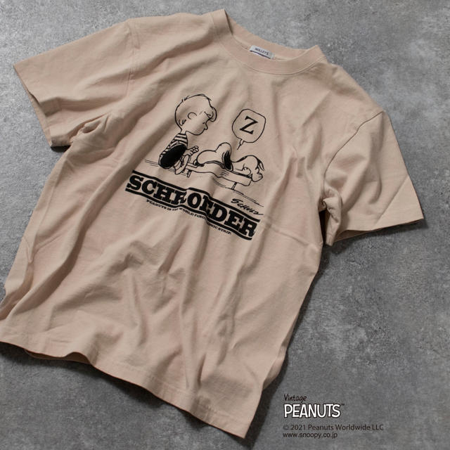 Nolley S Goodman ノーリーズグッドマン の Peanuts ピーナッツ Snoopy Schroeder ヴィンテージ プリント ビッグシルエット Tシャツ通販 集英社happy Plus Store Nolley S Goodman ノーリーズグッドマン の Peanuts ピーナッツ Snoopy Schroeder ヴィンテージ プリント ビッグシルエット Tシャツ通販 集英社happy Plus Store