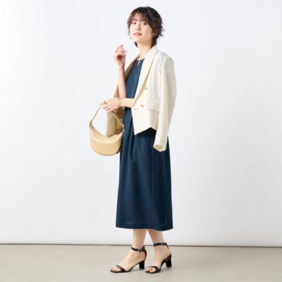 セットアップ対応》オーガンジーショートジャケット｜ノーリーズ