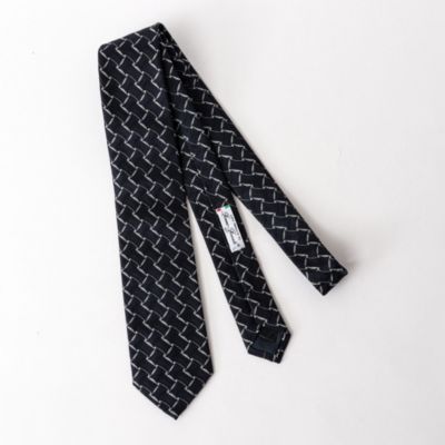 ノーリーズ グッドマン（NOLLEY’S goodman）/Fossati ブレイドジャガードネクタイ 25AWコレクション NOLLEY'S goodman(ノーリーズグッドマン)のFossati ブレイドジャガード