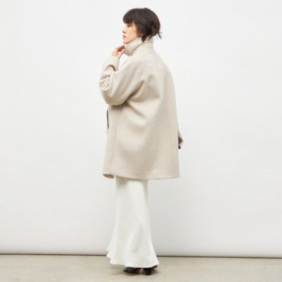 NOLLEY'S sophi(ノーリーズソフィー)のステンカラー2WAYハーフコート