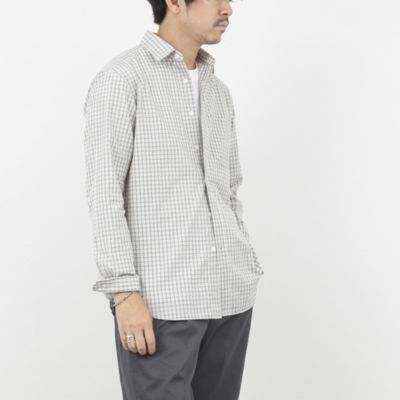 ノーリーズ グッドマン（NOLLEY’S goodman）/ダブルワッシャー タイプライター レギュラーカラーシャツ 25AW NOLLEY'S goodman(ノーリーズグッドマン)のダブルワッシャー タイプ