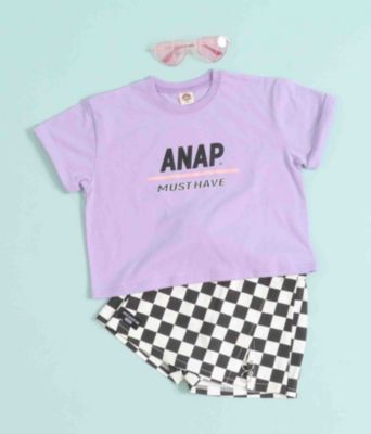 Anap Kids Home アナップ キッズ ホーム のﾁｪｯｶｰﾌﾟﾘﾝﾄﾄｯﾌﾟｽ通販 集英社happy Plus Store
