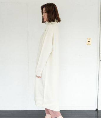 Rope Picnic ロペピクニック の 静電気防止 バックスリットハイネックニットワンピース通販 集英社happy Plus Store