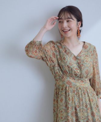 Vis ビス のマキシプリントワンピース通販 集英社happy Plus Store
