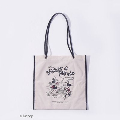 Interstaple インターステイプル の Lowell限定 Disneyデザインアイテム ダブルフェイスフラットトート通販 集英社happy Plus Store