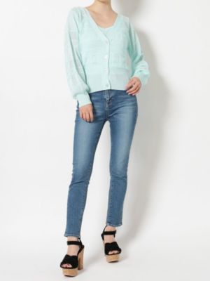 Dazzlin ダズリン のレーシーカーデアンサンブル通販 集英社happy Plus Store