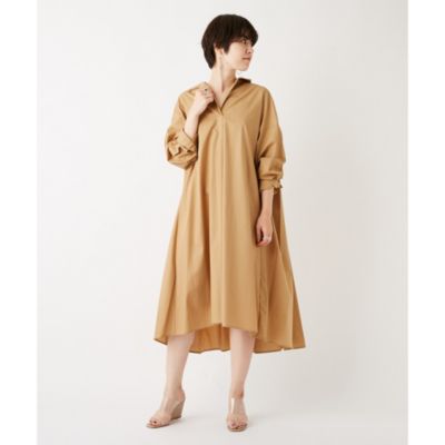 GALLARDAGALANTE フレアサックシャツワンピース