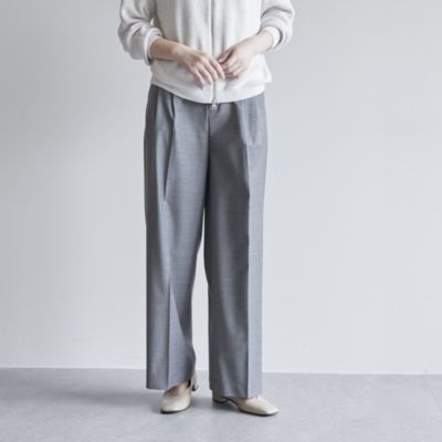 Drawing Numbers ドローイング ナンバーズ のセンタープレスワイドパンツ通販 集英社happy Plus Store