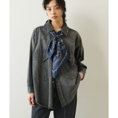 Whim Gazette(ウィム ガゼット)の【Wrangler by F/CE.】DENIMシャツ