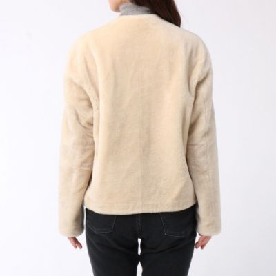 Whim Gazette(ウィム ガゼット)の【SPRUNG FRERES】ショートムートン