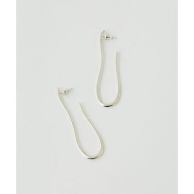 Whim Gazette(ウィム ガゼット)の【Hoaw.】ヘンケイフープピアス通販