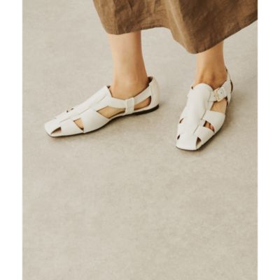 Whim Gazette(ウィム ガゼット)の【2.718】ナローグルカサンダル通販